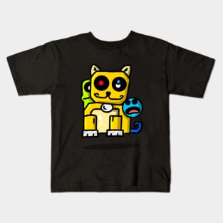 Robot cat Kids T-Shirt